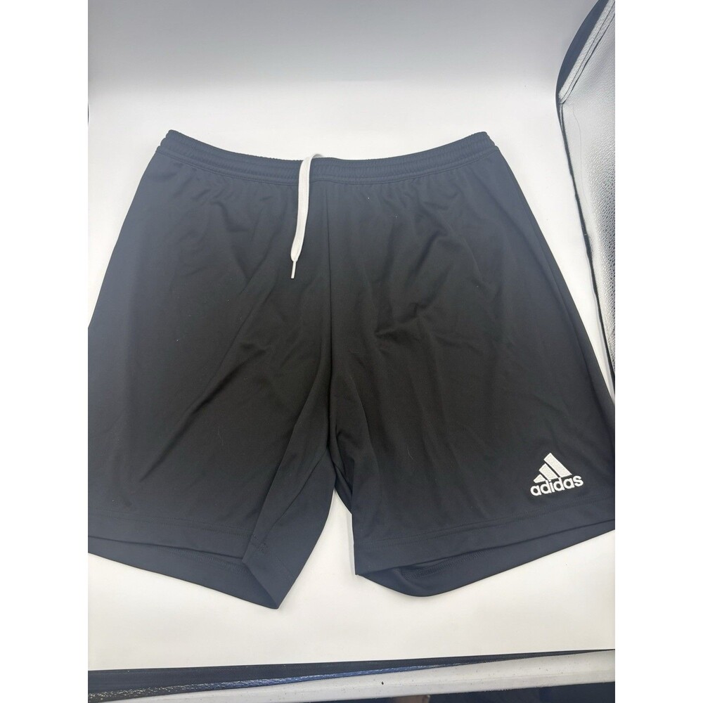 Adidas Aeroready Activewear Shorts Men's Size L Black Drawstring Logo